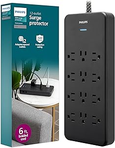 Philips 12-Outlet Surge Protector Power Strip Review