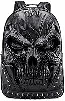 XUANNIAO 3D Skull PU Leather Backpack — image 1