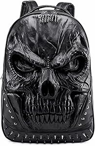 XUANNIAO 3D Skull PU Leather Backpack Review