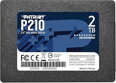 Patriot P210 2TB Internal SSD
