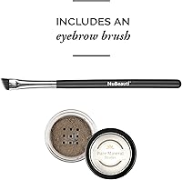 NuBeauti Natural Eyebrow Powder Kit - Medium Brown — image 3