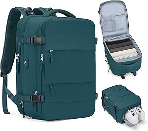 Casual Backpack Traveling Backpack A-peacock Blue Review