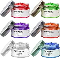 EFLY Temporary Hair Color Chalk for Kids (Red, Orange, Purple, Blue, Green, Gray) — image 1