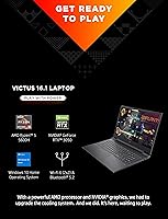 HP Victus 16-e0010nr Gaming Laptop, NVIDIA GeForce RTX 3050, AMD Ryzen 5 5600H, 8GB RAM, 512GB SSD — image 2