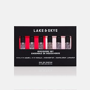 Lake & Skye 11 11 Eau de Parfum Discovery Set, 6 pcs