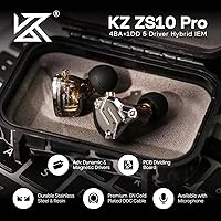 Linsoul KZ ZS10 Pro 4BA+1DD Hybrid In-Ear Monitors — image 2