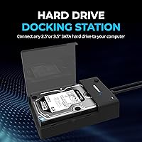 SABRENT USB 3.0 to SATA External Hard Drive Docking Station EC-DFLT — image 3