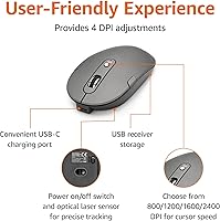 Amazon Basics Ultra Premium Wireless Keyboard and Mouse Combo — image 4