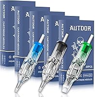 Autdor Tattoo Cartridge Needles 100Pcs Mixed Assorted Sizes — image 1