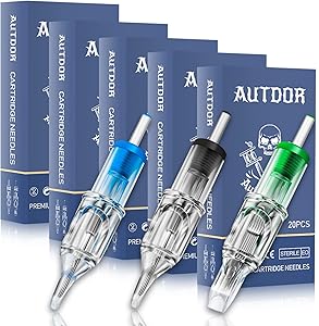 Autdor Tattoo Cartridge Needles 100Pcs Mixed Assorted Sizes Review