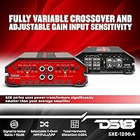 DS18 SXE-1200.4/BK Car Amplifier — image 3