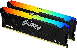 Kingston FURY Beast 64GB (2x32GB) 3600MT/s DDR4 RGB Memory Kit
