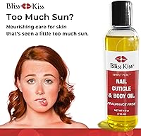 Bliss Kiss Simply Pure Body Oil 4oz Fragrance-Free — image 3