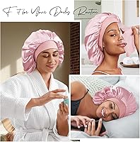 Umisleep 22 Momme Mulberry Silk Bonnet - Light Pink — image 6