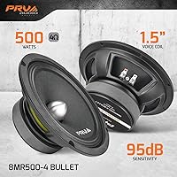 PRV Audio 8MR500-4 Bullet Midrange Speaker — image 2