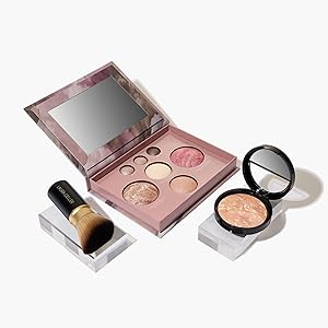 Laura Geller Baked Starter Kit: Balance-n-Brighten Foundation, Best of the Best Palette & Retractable Kabuki Brush