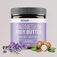 Magnum Solace Magnesium Body Butter with Lavender, 8oz — image 6
