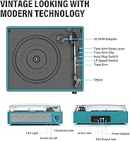 FEKTIK Wireless Bluetooth Turntable — image 2