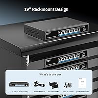NICGIGA 8-Port 2.5G PoE Switch with 10G SFP Uplink — image 7