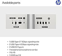 HP 27-inch All-in-One Desktop PC, Ryzen 5 7520U, 8GB RAM, 512GB SSD — image 4