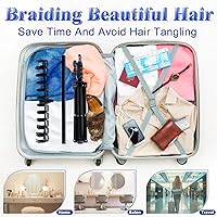 MIVERYEA Braiding Hair Rack Stand with 120 Pegs — image 3