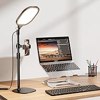 LitONES Desk Ring Light with Stand and Phone Holder — image 1