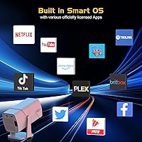 TMY 1080P Projector with WiFi and Bluetooth — image 2