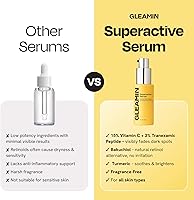 Gleamin Superactive Vitamin C Serum 15% with Niacinamide, Bakuchiol & Hyaluronic Acid 1oz — image 6