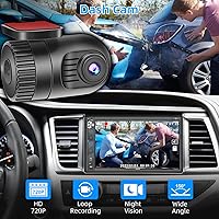 SJOYBRING JOY-W019 Double Din Car Stereo with Dash Cam — image 4