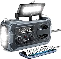 Pristar Hand Crank Emergency Radio 10000mAh — image 1