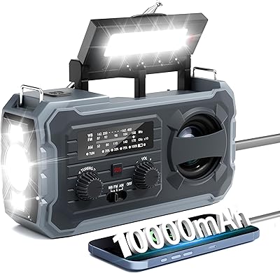 Pristar Hand Crank Emergency Radio 10000mAh