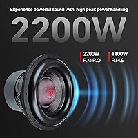 Audiopipe TXX-BDC-IV-12 12″ Quad Stack Composite Cone Subwoofer — image 3