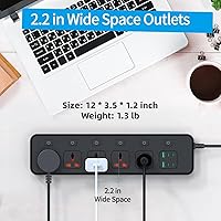 Jumpso 11-in-1 Power Strip with USB-C Ports — image 3