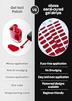 ohora Semi-Cured Gel Nail Strips N Cream Rose Starter Kit — image 5