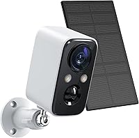FOAOOD DF220 Solar Panel Security Camera — image 1