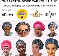 TIARA 2-in-1 Luxury Shower Cap — image 6