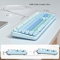 Dilter Large Print Wired USB Keyboard — image 7