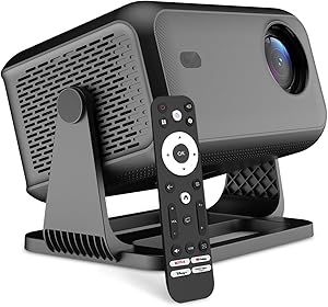 NRKDUBQ Video Projector with WiFi and Bluetooth Review