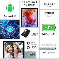 Xiskt A5505 Android 13 Tablet 10.1-inch 128GB Storage — image 3