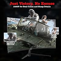 GreBear 27-Inch 180Hz Curved Gaming Monitor — image 3