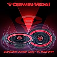 Cerwin Vega V68 6X8 2-Way Coaxial Car Audio Speakers — image 4