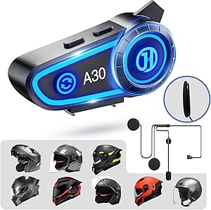JZAQ A30 Bluetooth Motorcycle Helmet Speakers Review