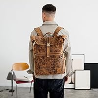 BERLINER BAGS Utrecht XL Vintage Leather Backpack — image 2