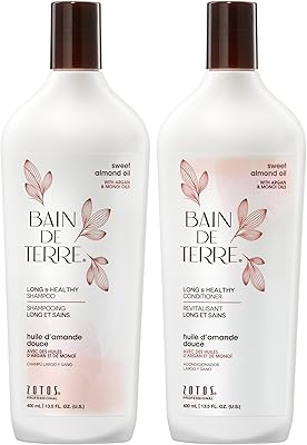 Bain de Terre Sweet Almond Oil Long & Healthy Shampoo 13.5oz