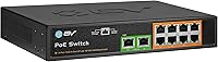 BV-Tech POE-SW802G 8-Port Gigabit PoE+ Switch — image 1