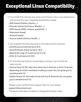 BrosTrend 2.5GB Linux Compatible PCIe Network Card — image 3