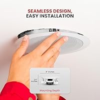 Pyle PDIC51RD 5.25-inch In-Ceiling/Wall Speakers — image 6