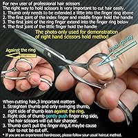 KINSARO 6 Inch Hair Cutting Scissors — image 7