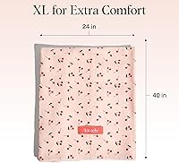 Kitsch XL Microfiber Hair Towel Wrap – Cherry Print, 40x24 inches — image 5