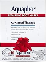 Aquaphor Repairing Foot Masks, 6 Count — image 1